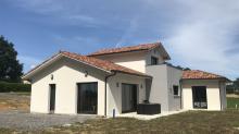 construction villa moderne landes