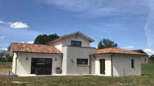 construction villa moderne landes