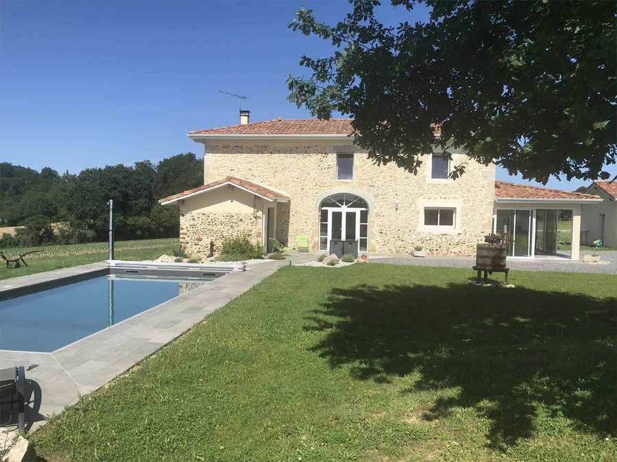 Rénovation extension maison landes