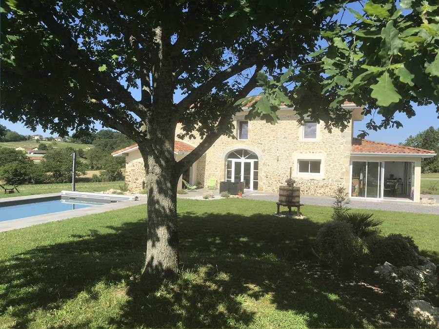 Rénovation extension maison landes